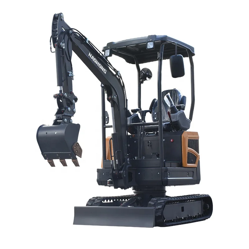 Hot Selling Haohong Diggers Hydraulic Mini Excavators Compact Crawler Micro Excavator for Sale