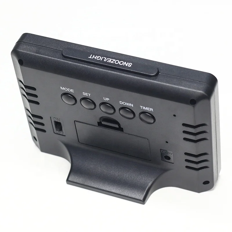 KH-CL136 Big LCD Color Screen Calendar Large Digital Desktop Clock with Day and Date