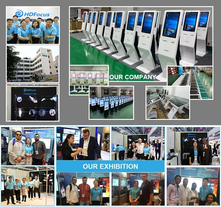 21 Inch Stand Touch Screen Printer Inquiry Payment Machine Card Reader Payment Terminal Kiosk With QR Code Scanner