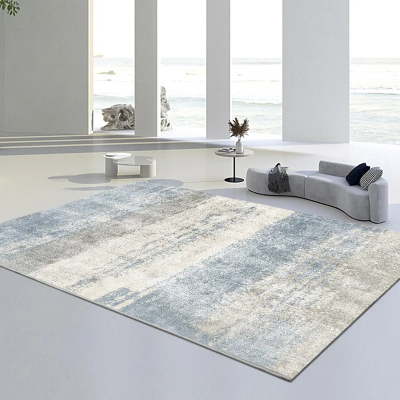 Wholesale modern Alfombras Floor Carpets And Rugs Living Room tapis big area rug Geometric Polyester Printed Carpets and Rugs