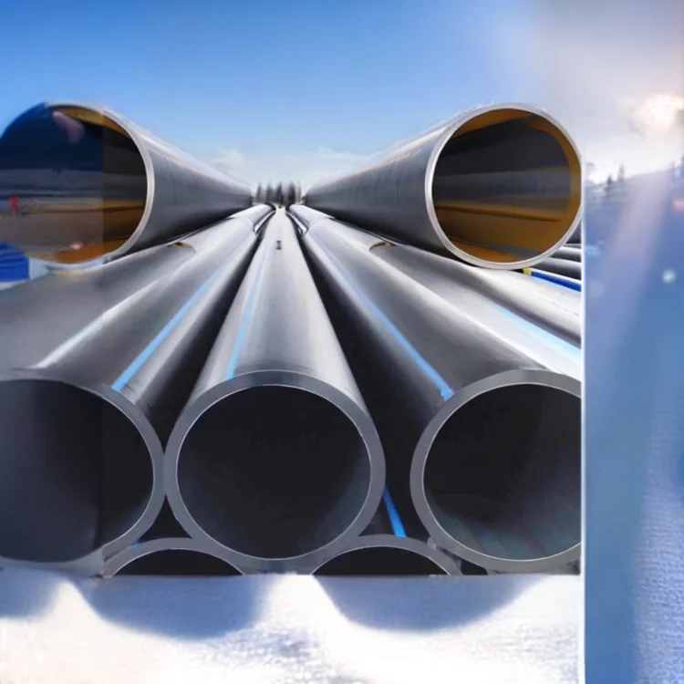 Пластиковая водопроводная труба Hdpe ЭЛЕКТРИЧЕСКИЙ трубопровод 5 дюймов пластиковая труба