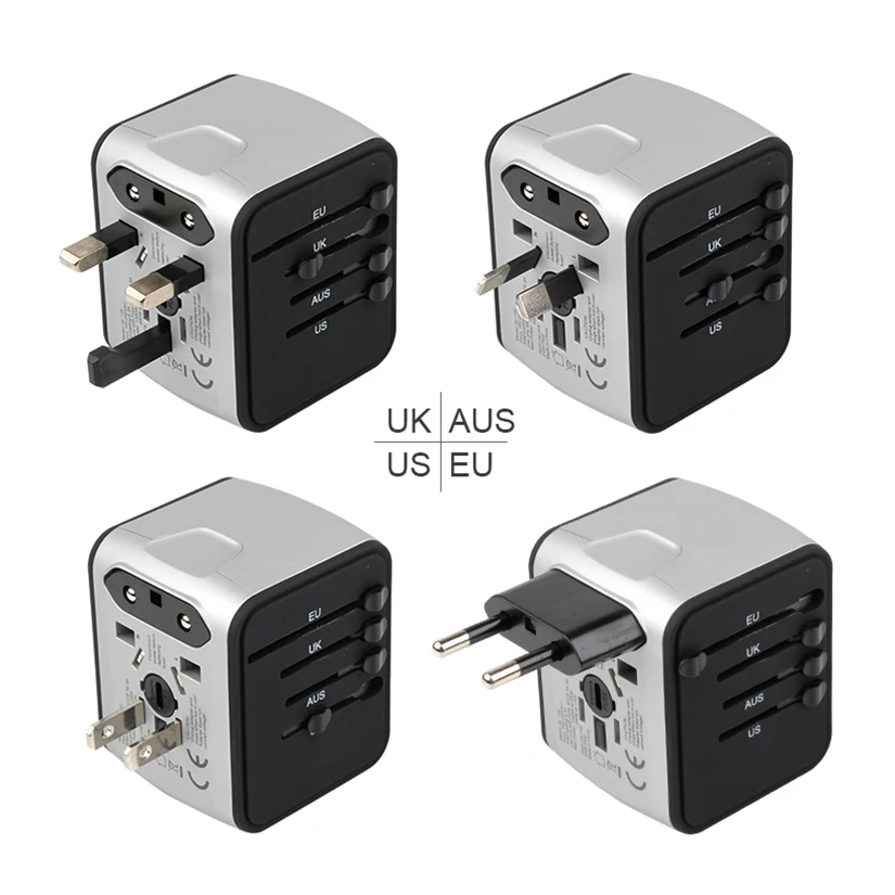 Travel item multi purpose promotional business gift item usb travel adaptor corporate gifts travel over the world business gift