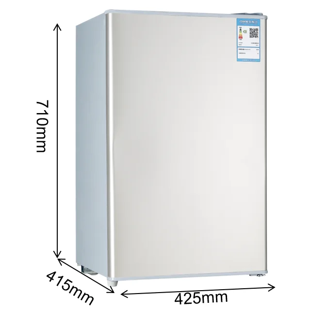 BC-62 Mini Bar 62 Liter Compressor Refrigerator Small Fridge freezer AC100V-115V-127V-220V-240V Hotel