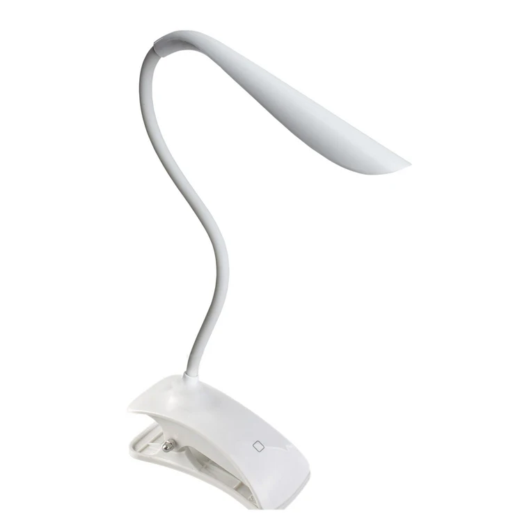 Hot Sale Portable LED Rechargeable Desk Light Flexible Clamp LED Reading Lamp