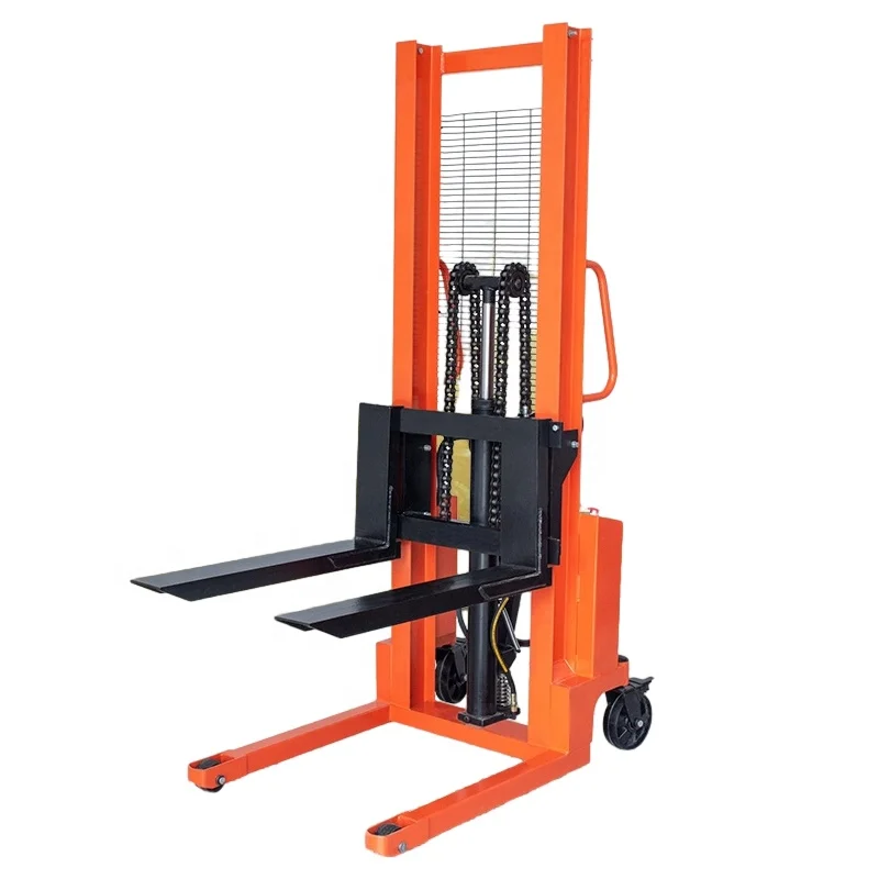 Hand Pallet Stacker CE Certificated Pallet Lifter 1ton 2ton 3ton Warehouse Manual Hydraulic Stacker