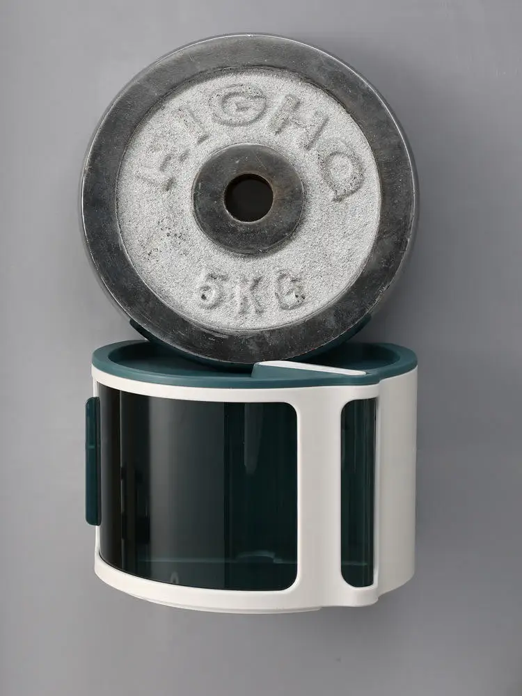 Toilet Paper Wipe Holder Dispenser With Shelf