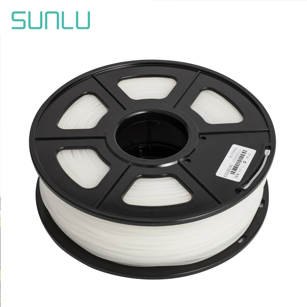 Поликарбонат, 1 кг, желтая катушка наполнителя Petg для 3D-принтера, нить 5 кг, 1,75 мм, petg, белый