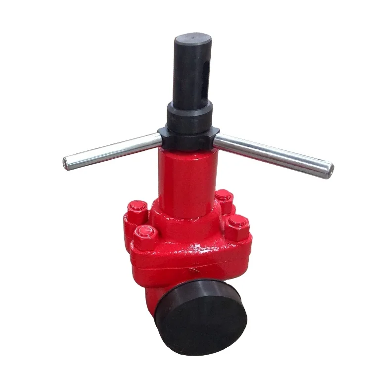 2 Inch soft-seal mud valve cast iron gate valves