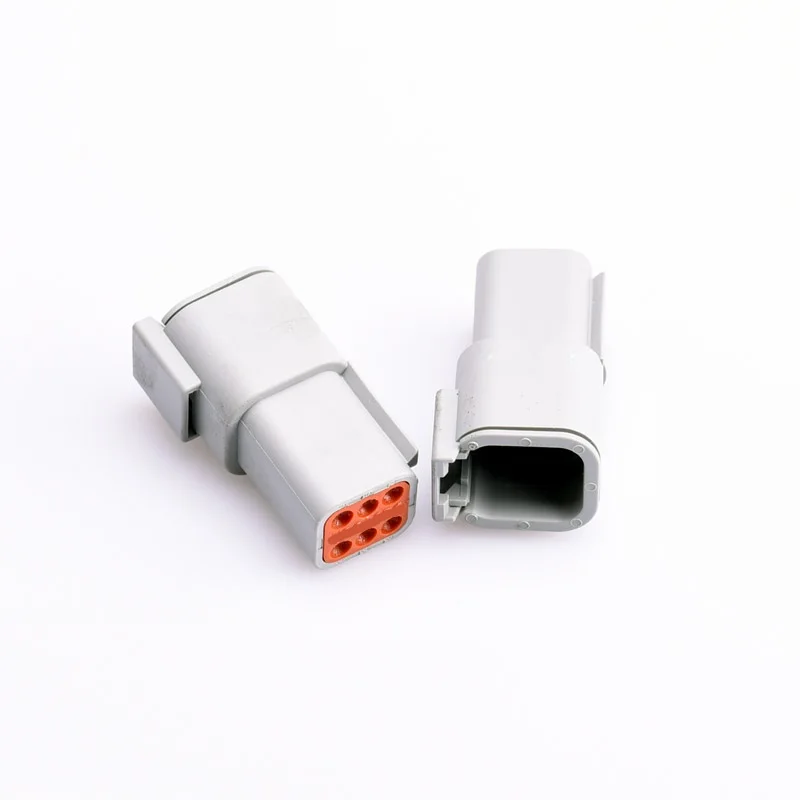 XF DTM04-6P Deutsch DTM HOUSINGS 6 Pin Male Waterproof Automotive Connectors DT Connectors in stock
