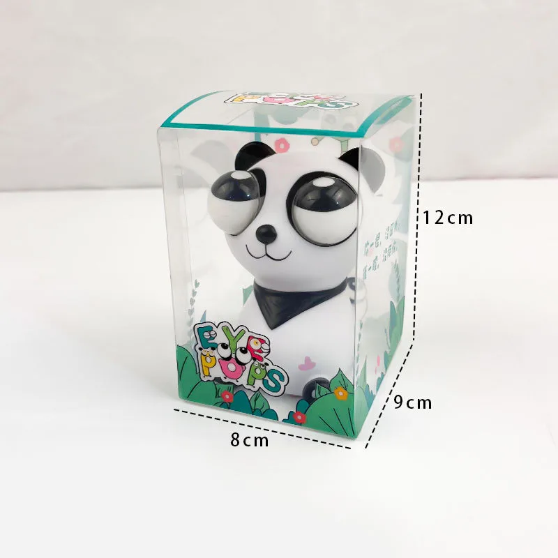 Hot Selling Creative Pop Eye Dragon Pinch Happy Pressure Relief Toy Squeeze Googly Eye Dragon Doll Vent Toy