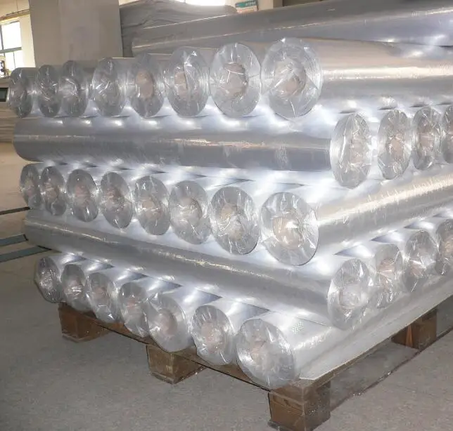 Reflects Radiant Heat Water Vapour Barrier Aluminum Film Laminated PE Woven Fabric