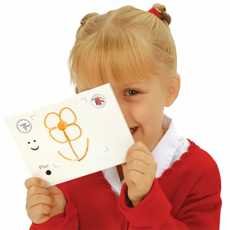 Manufacturer hot selling DIY record sound voice eva postcard for gifts