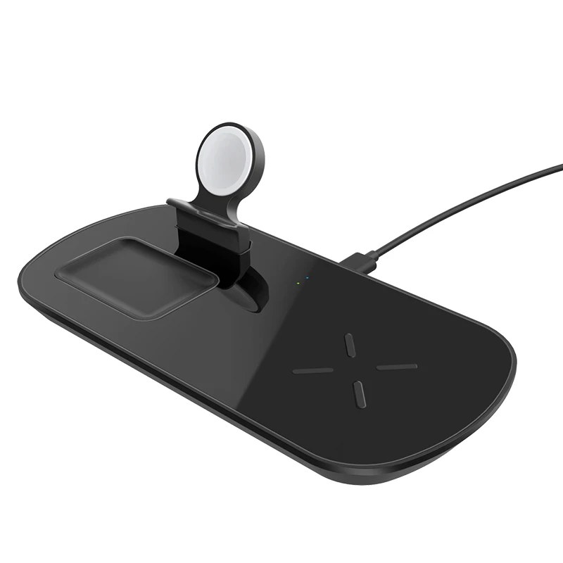  3 в 1 Подставка для зарядки apple watch 2 4 5 6 SE series зарядного устройства airpods