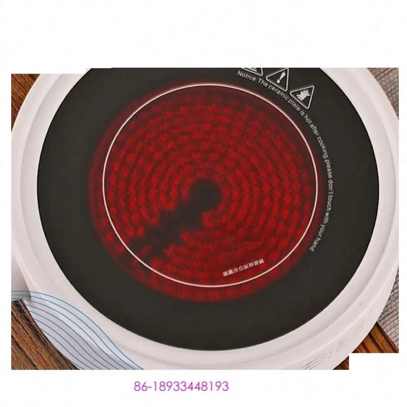 Высококачественные запасные части под заказ 800 Вт Мини Круглая индукционная плита Коммерческая индукционная плита