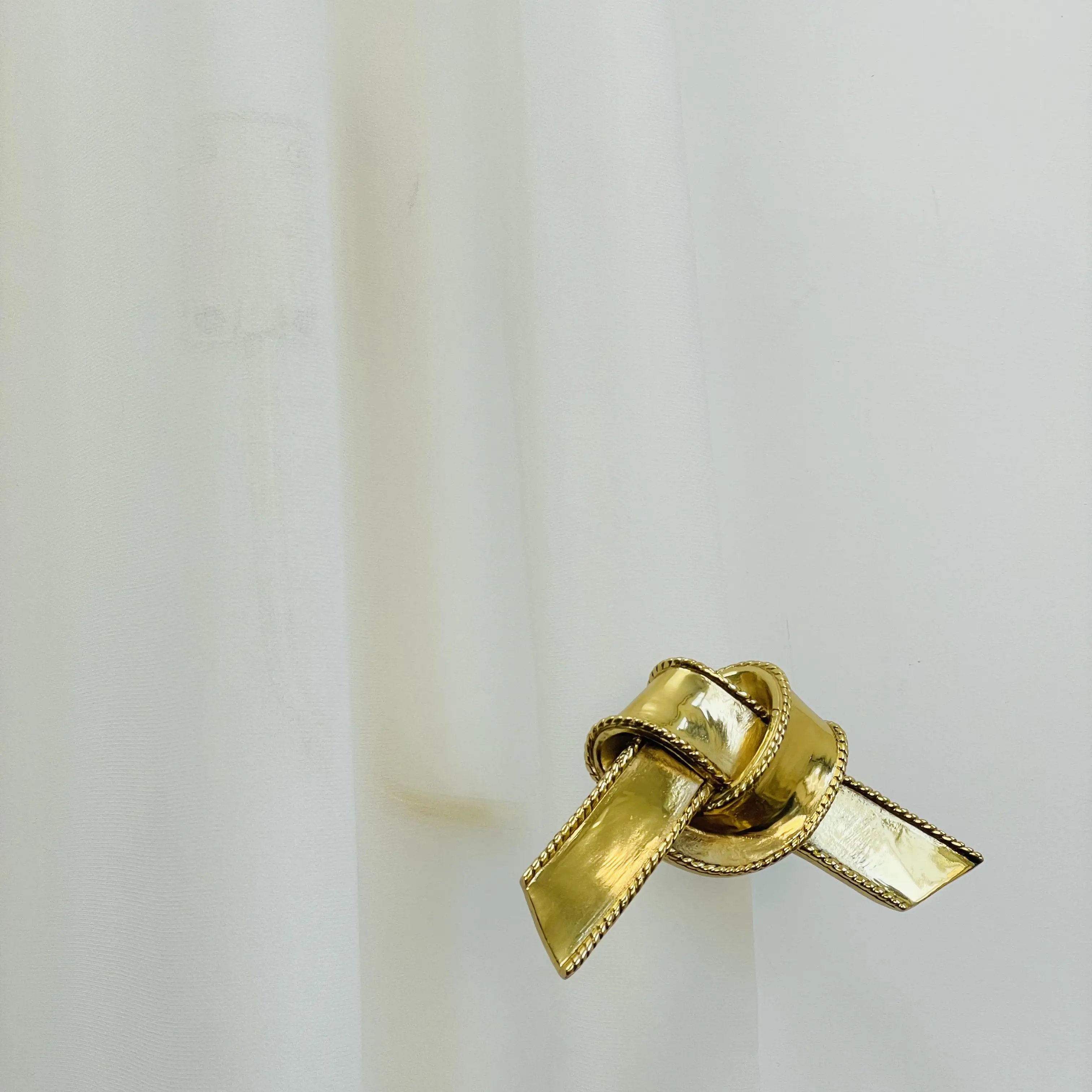 New Modern Decoration Wall Mounted Brass Curtain Hook Curtain Holdbacks  Curtain Hanger for Living Room