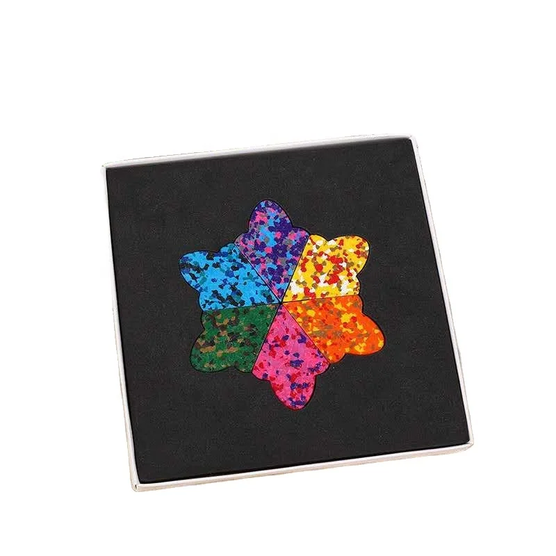 
Wholesale novelty colorful crayons in snowflake shape for DIY 