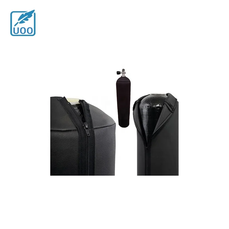 UOO Custom Thickness Neoprene Diving Scuba Tank Cover with Zipper