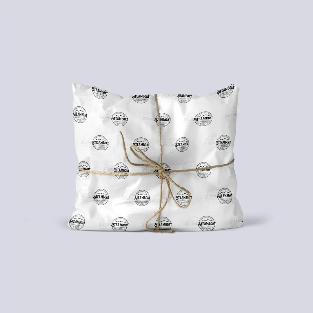 Wholesale Custom Printed logo Recycled Tissue Paper Gift Flower Wrapping Paper