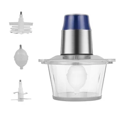 Desktop multifunctional enterprise electric chopper meat grinder kitchen expert butcher meat grinder 42