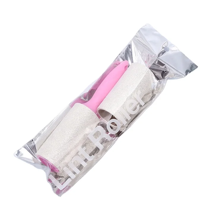 Best seller fur dust good quality  pet hair small plastic pet lint roller refill for cleaning clothes