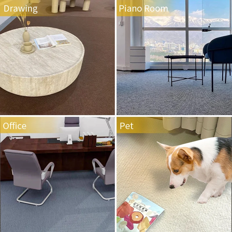 2024 Hot Sale Jacquard Carpet Best Price Non Needle Punched for Hotel Decorate Office Hall Indoor Corridor Area Jacquard Carpet