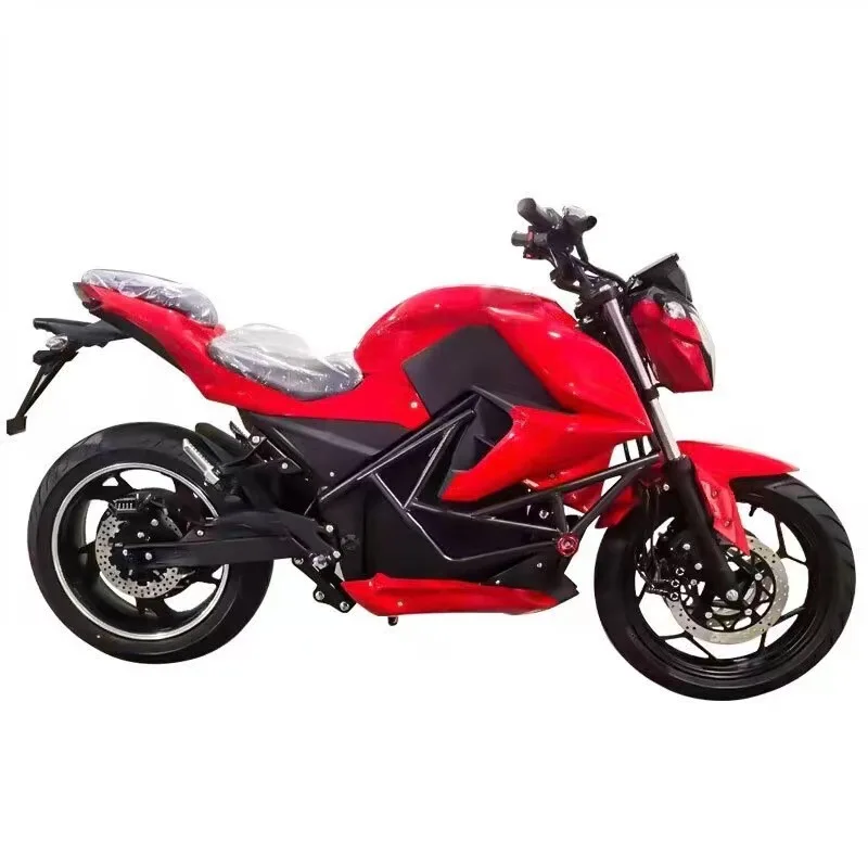 High Power 72v Electric Motorcycle for Adults Street Car with Wind Smart Electronic Type Two Wheels Lithium Battery High Speed
