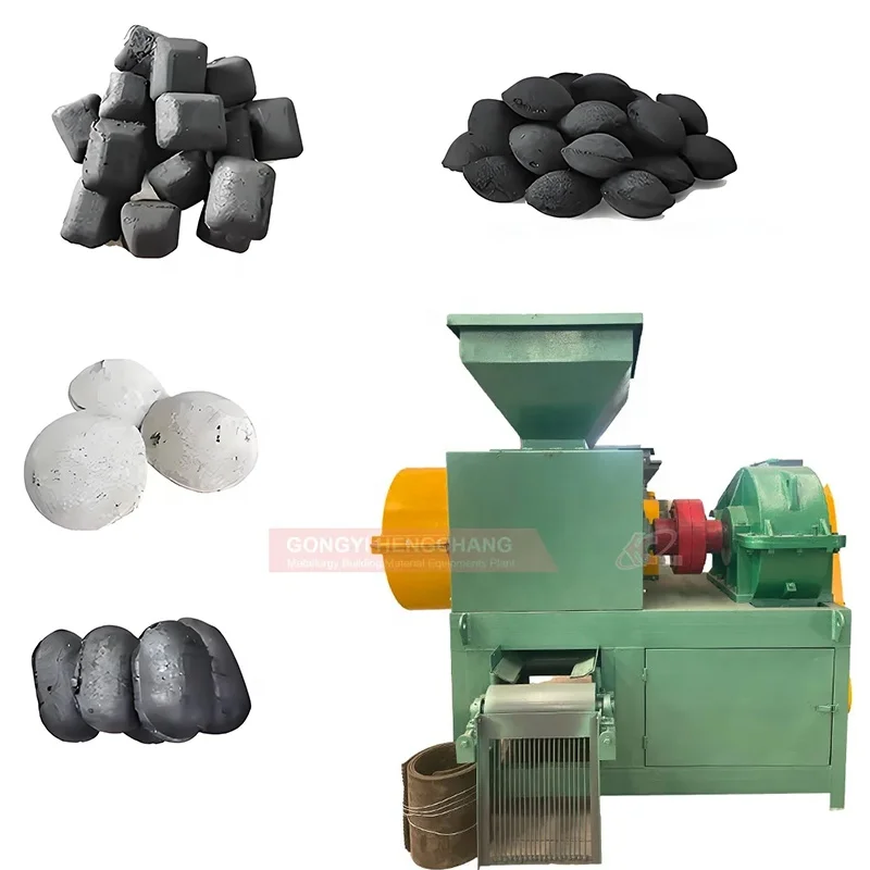 Charcoal Briquette Making Machine BBQ Charcoal Machine Coal Powder Charcoal Briquette Press Machine Price