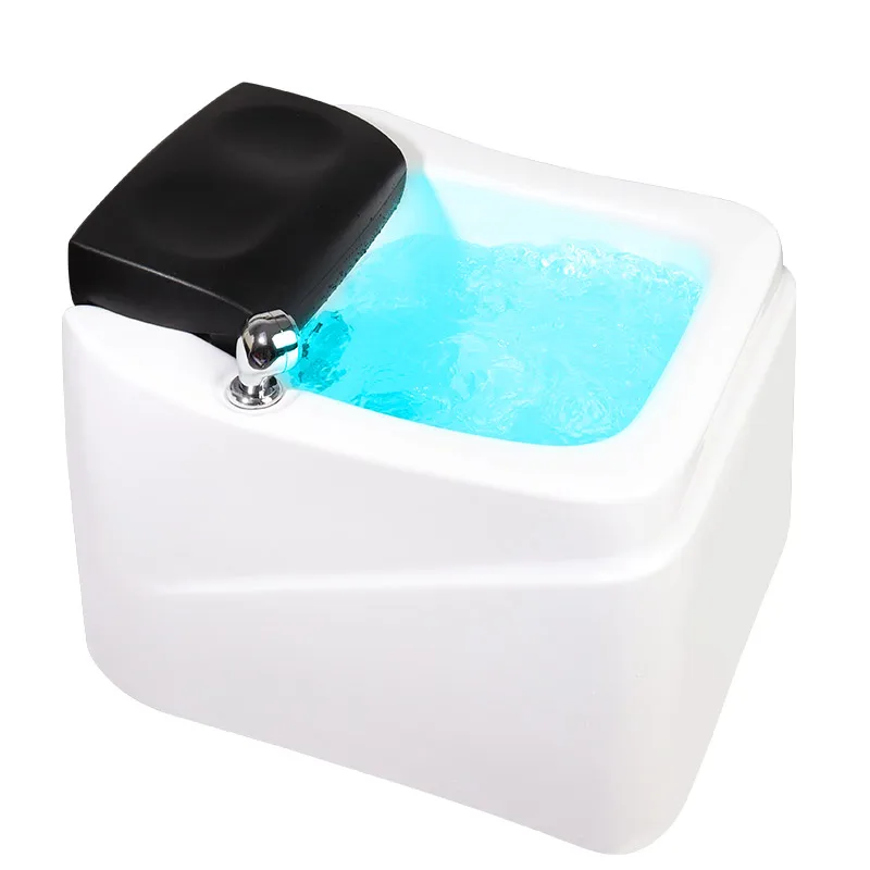 Fashion Salon Equipment Salon Massage Stations Foot Spa Tubs with Massage and Footrest