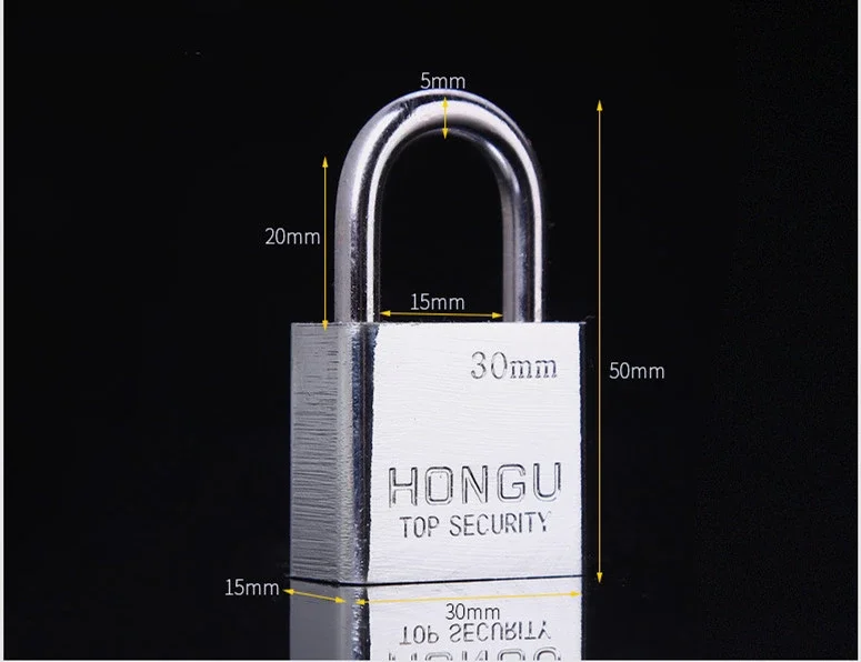 China Super Strong Exterior Best Padlock Weatherproof Guard Security Padlock Iron Padlock