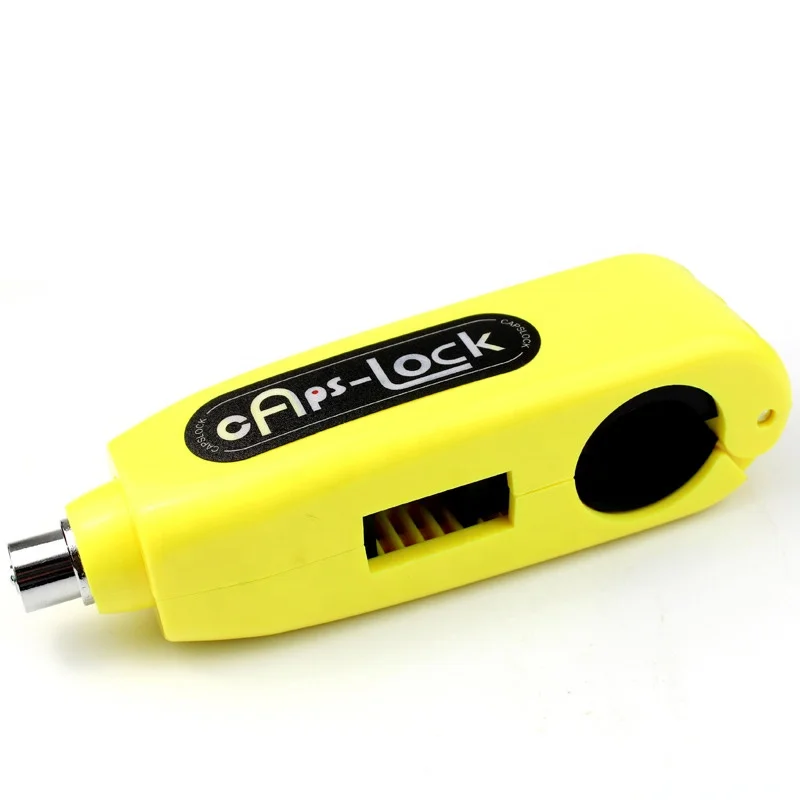 Black/blue/red/orange/yellow/green High Quality Plastic Micro Fiber Grip Lock Throttle Handlebar Security Locks for Motorcycle