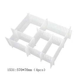 2022 hot selling high quality PS plastic  underwear  drawer storage organizer divider