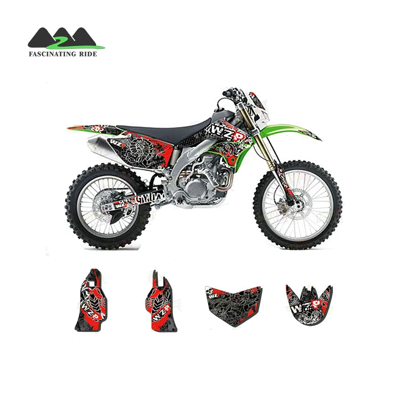 Подходит для Kawasaki 08-14KLX450R наклейка пленка наклейки автомобиля модификация
