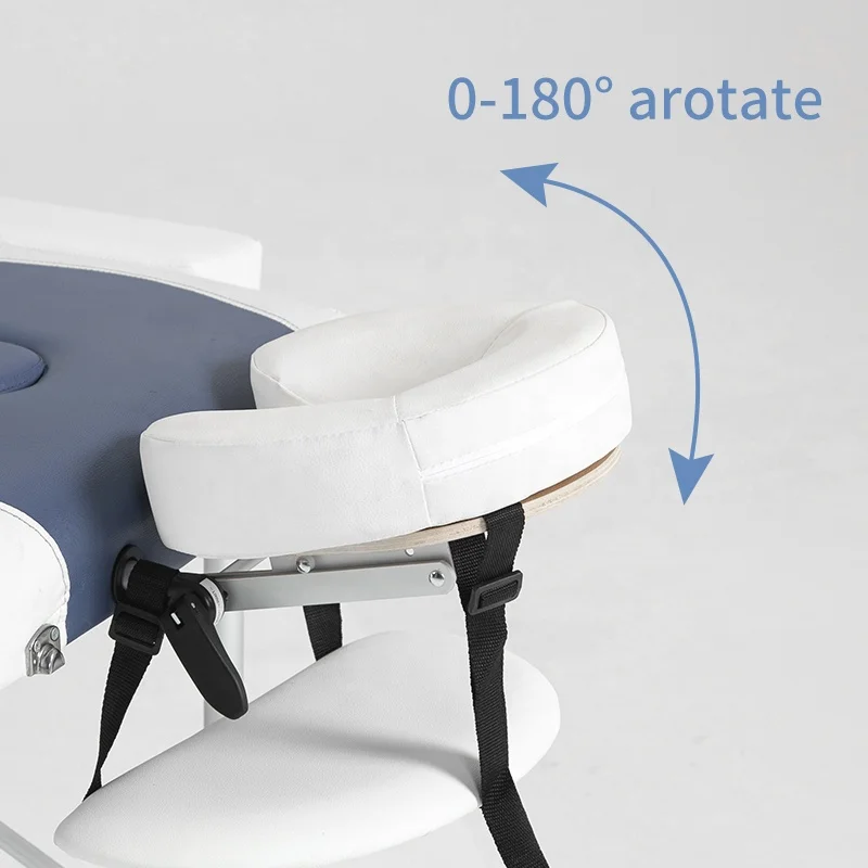 Hot Selling Lightweight Foldable Cama Para Masaje Beauty Salon Bed Portable Folding Spa Bed Height Adjustable Massage Bed Table