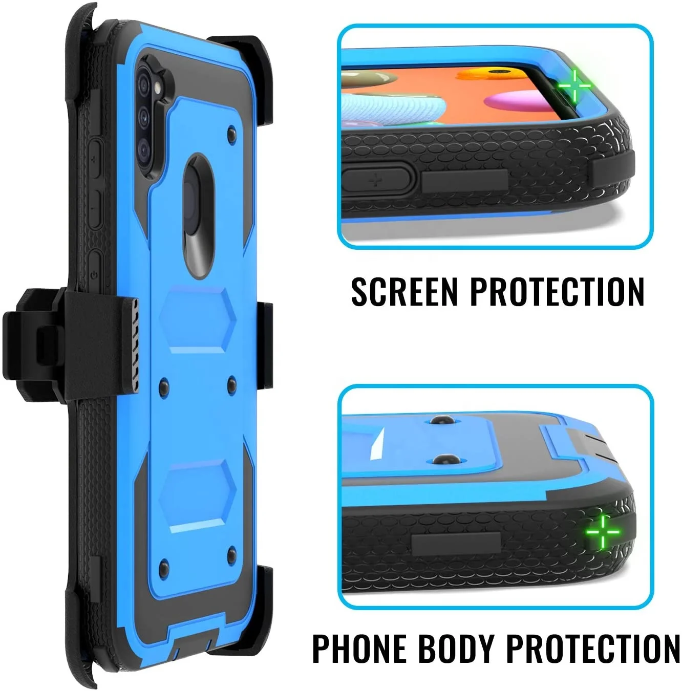AOYIYA Hot Selling Customizable Anti-fall 3 In 1 Waterproof Shockproof Mobile Phone Case For Samsung