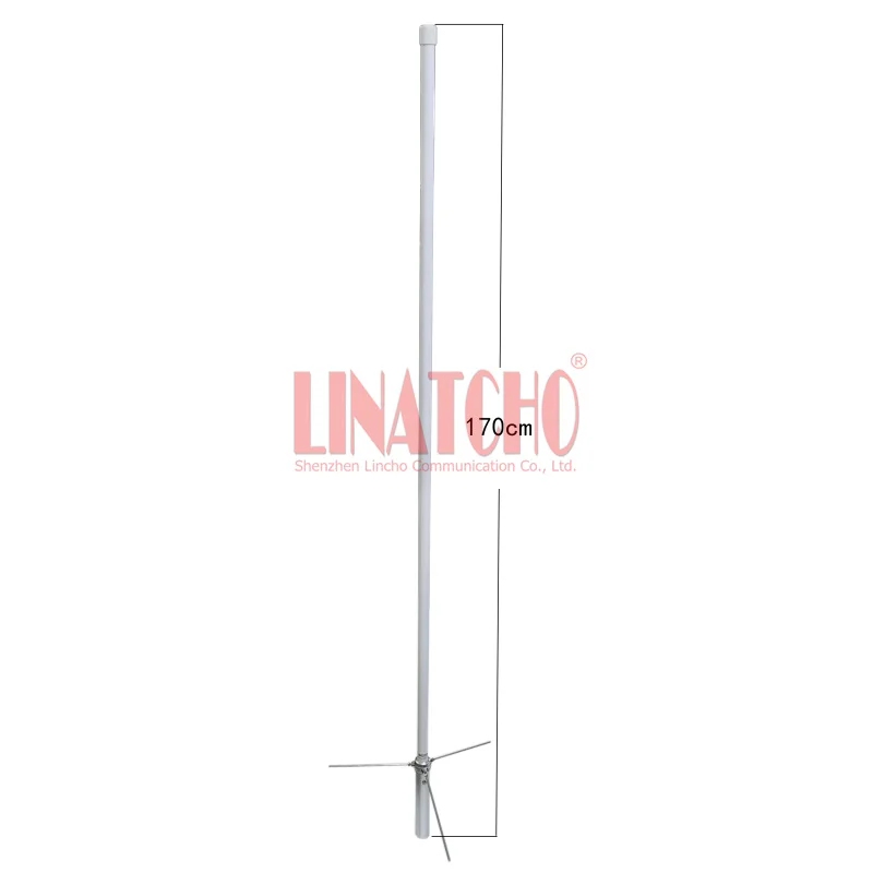 1.7Meter BC200 With Cutting Chart 430-490MHz UHF Repeater Base Station Fiberglass Antenna Mast