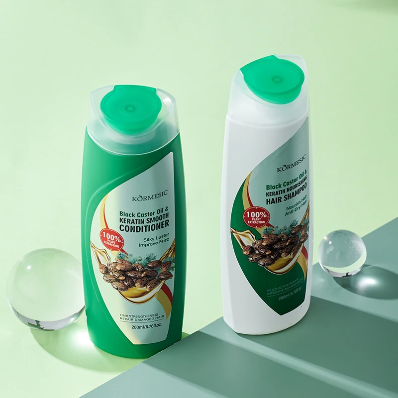 Private Label KORMESIC OEM ODM Hair Shampoo Fast Shipping  Moisturizing Organic Rose hip lubricant shampoo