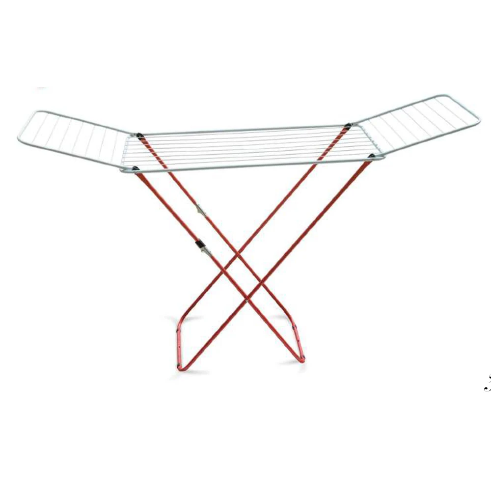 outdoor baby collapsible metal airer iron clothes dryer folding airer 16m drying lengte rack butterfly clothes