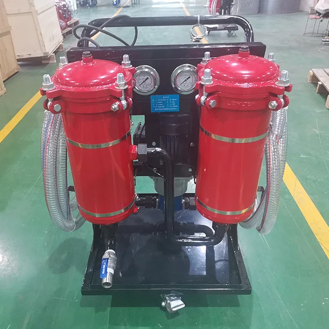 Movable bio diesel oil clean machine