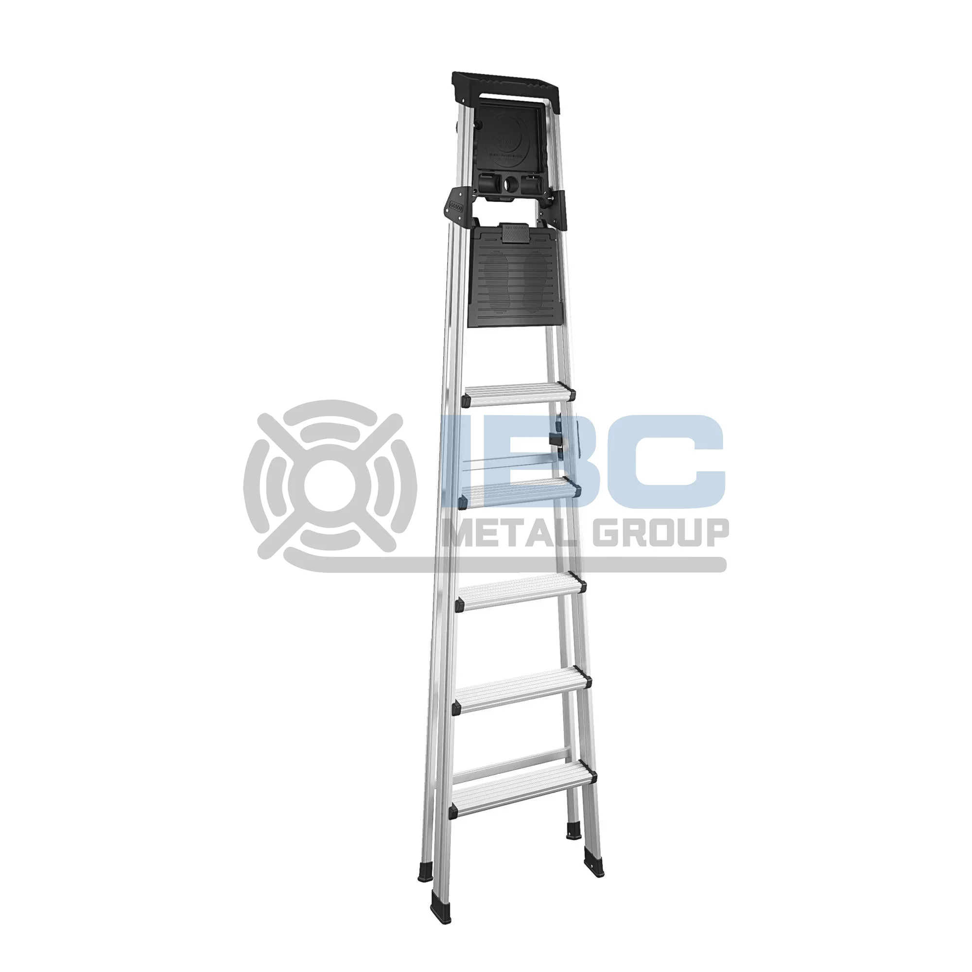 Factory Sale Step 1 2 3 4 5 6 Steps Household Folding Ladder