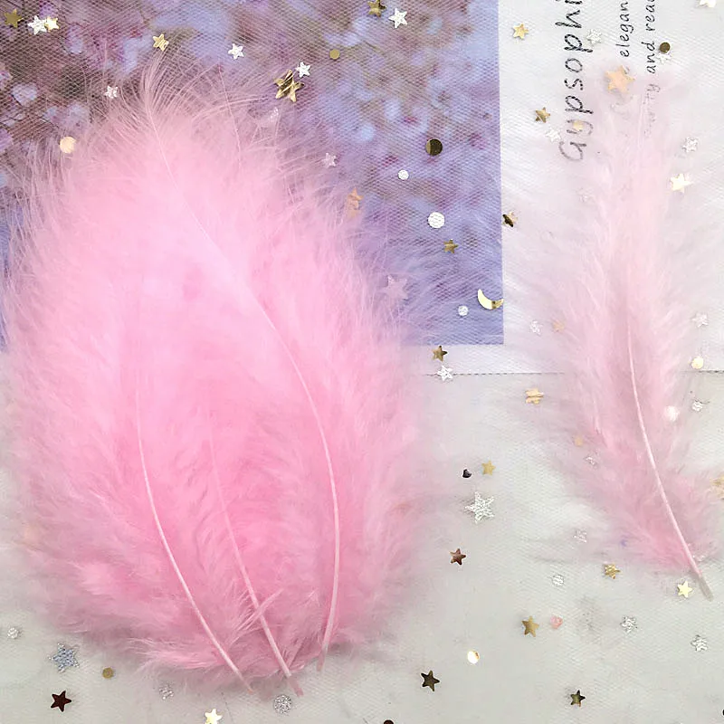 Оптовая продажа с фабрики 4-6 Inches10-15cm куриное перо марабу для рукоделия свадебные ювелирные украшения натуральный индейки