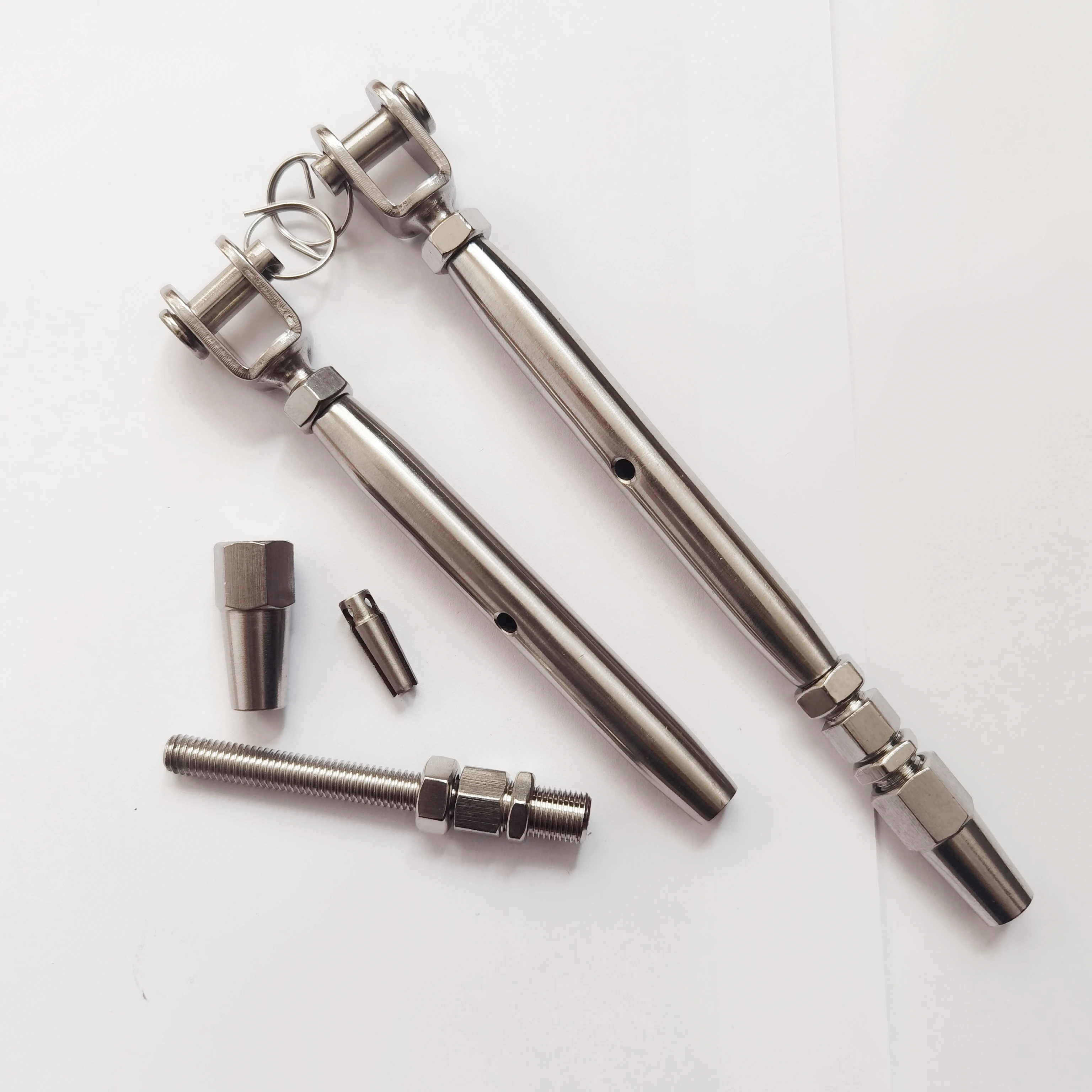 316 Swageless jaw terminal Stainless steel 316  swageless thread terminal wire rope end fittings