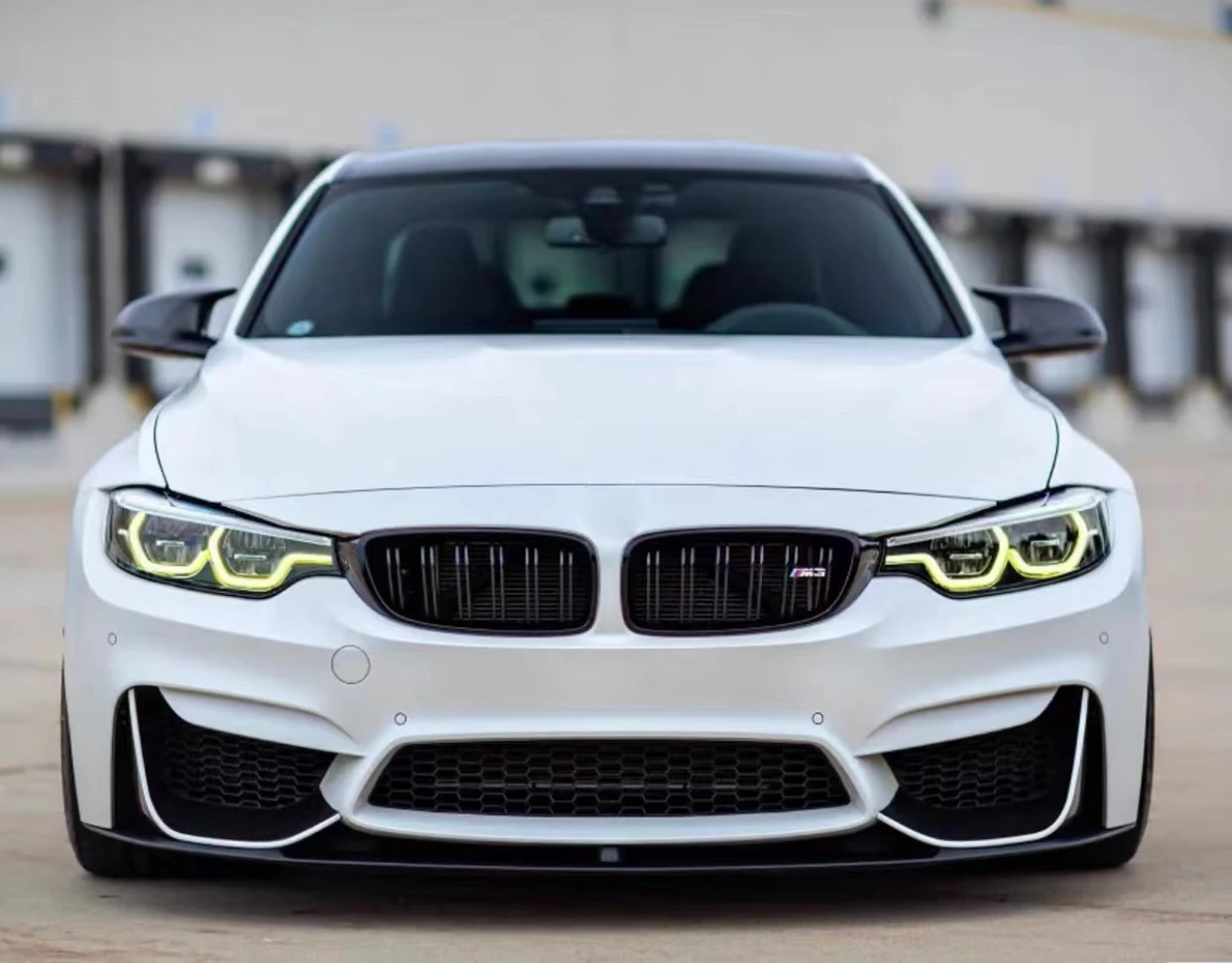 Yellow Angel Eyes DRL Modified multi-color Daylights For Bmw F80 M3 F32 F82 M4 F36 LED Headlight 63117493229  63117493230