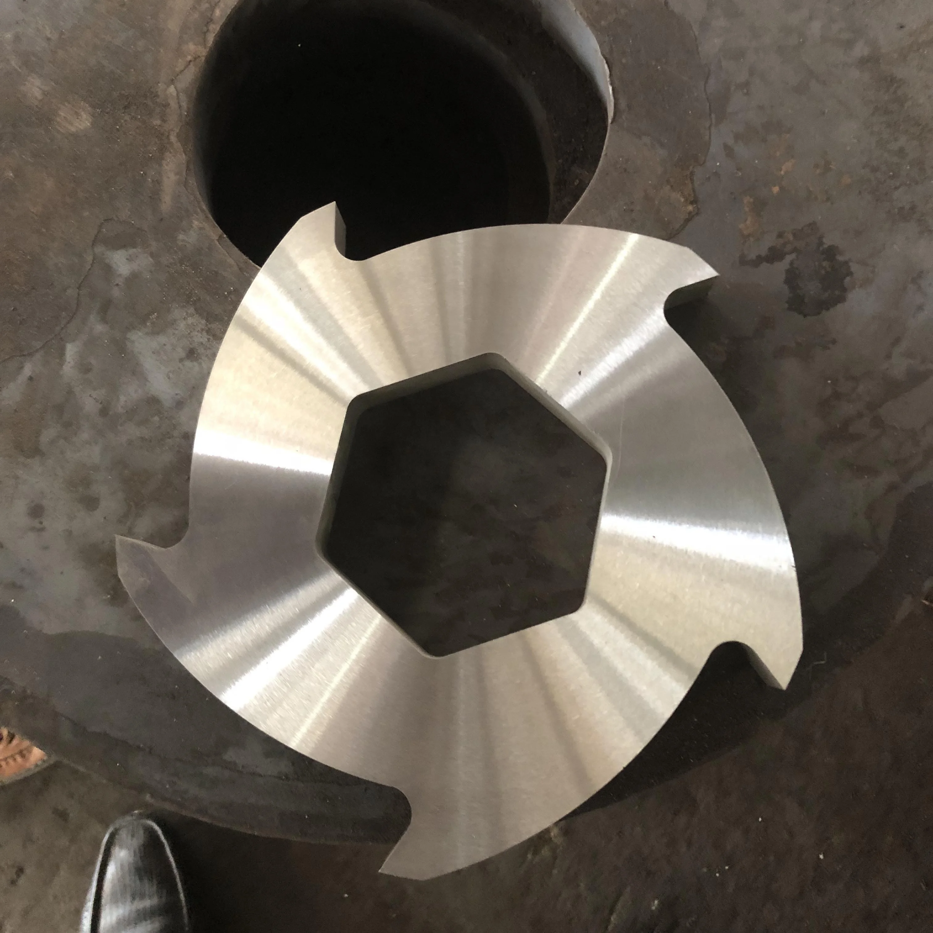 China Waste Metal Scrap shredder blades and knives