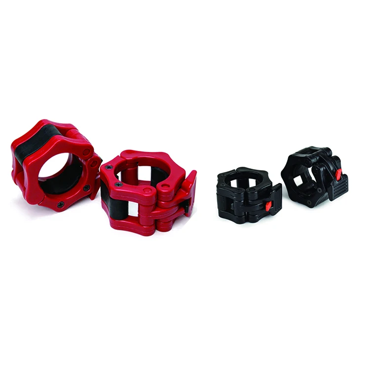 
 Proper price top quality lock claw clamps collars barbell clip nylon aluminum op collar  