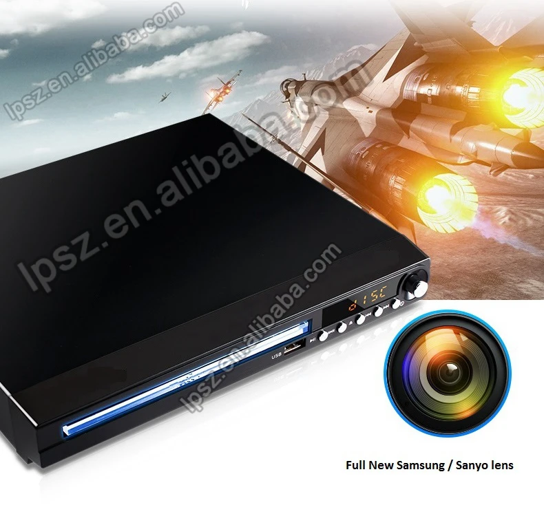  Amazon mini DVD VCD CD плеер для домашнего использования с USB-дисплеем дистанционного