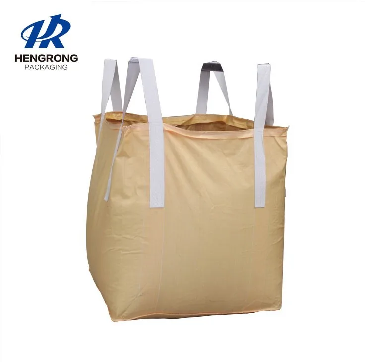 China 1000kg PP FIBC big jumbo bag for building materials ore bulk sand bag