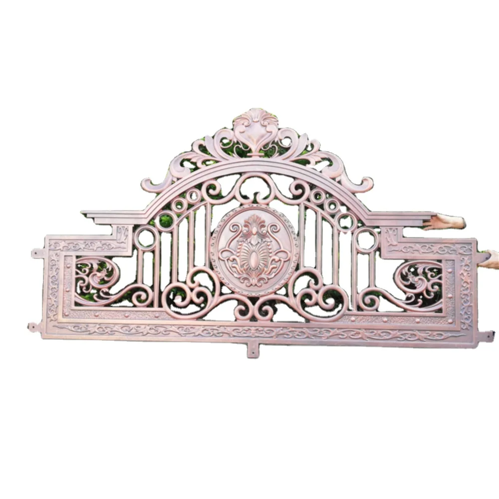 Garden Gate Metal Stainless Steel  Aluminium Gates High Security House Main Aluminium Gates High Quality luxury fence wall gate