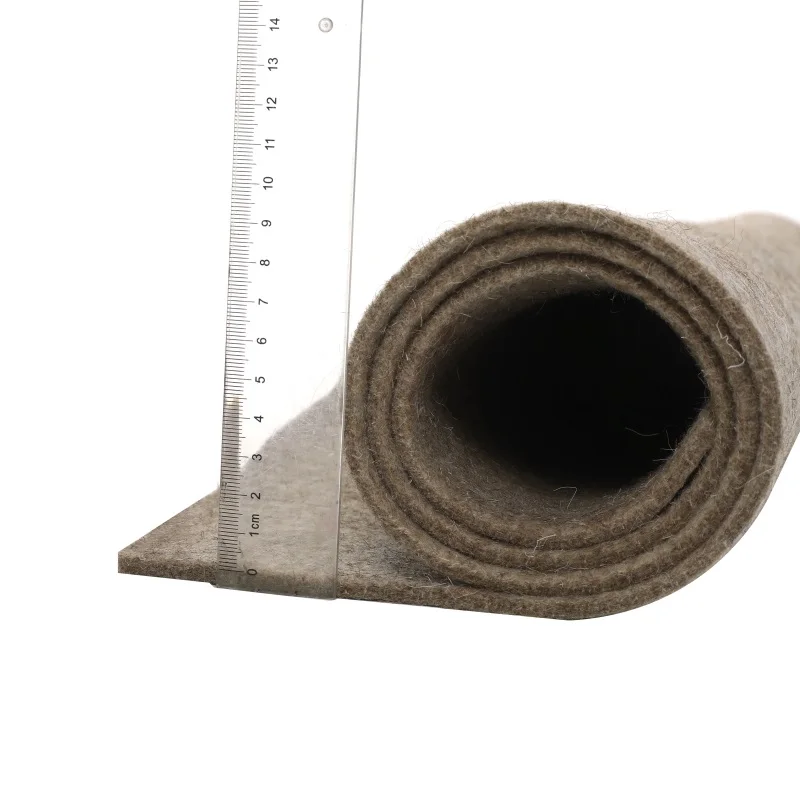  chinese factory weft felt insulation material 100%