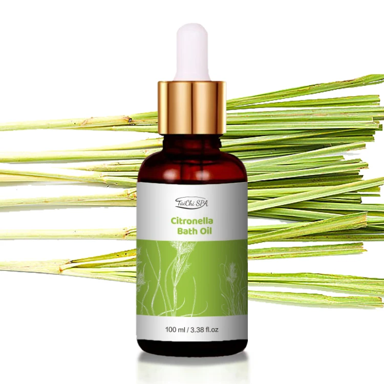 OEM/ODM Высококачественное масло для спа-ванны Citronella Relax 100 мл высококачественное органическое чистое натуральное терапевтическое увлажняющее