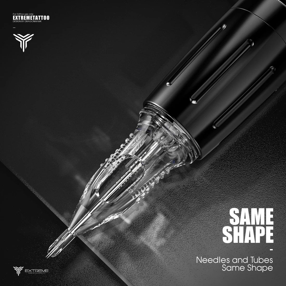 Wholesale Hotsale Dragonhawk Extreme Tattoo Cartridges Needles 0.3mm RL Round Liner